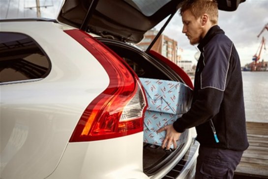 Volvo запустила систему приема заказанных в интернете покупок