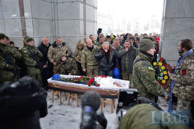 В Киеве простились с героически погибшим воином Александром Ильницким (Барни). ФОТОрепортаж+ВИДЕО