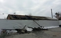 В Киеве произошел большой пожар на одном из заводов