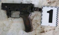 СБУ продемонстрировала оружие, из которого стреляли в активистов Майдана