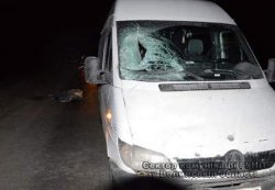 ДТП на Волыни: микроавтобус насмерть сбил мужчину
