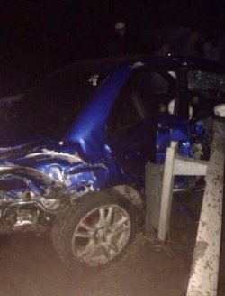 ДТП на Харьковщине: иномарка за долю секунды превратилась в груду металлолома