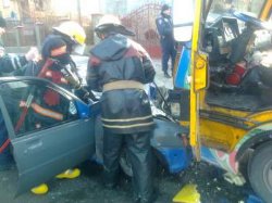 ДТП с участием маршрутки на Волыни: пострадали несколько человек