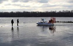 На Черниговщине два рыбака провалились под лед