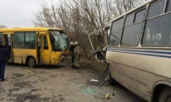 Столкновение автобусов на Львовщине: количество пострадавших возросло