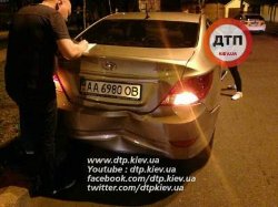 «Пьяное» ДТП в Киеве: полицейским пришлось открыть огонь