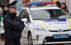 В Черкассах пьяный водитель протаранил полицейский автомобиль