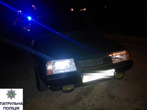 В Мариуполе полиция устроила погоню за автомобилем офицеров Нацгвардии