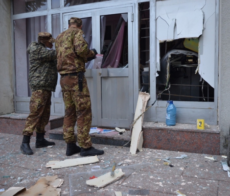 На Житомирщине прогремел взрыв: пытались ограбить банкомат