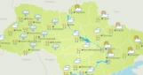 Сегодня в Украине будет облачно, на западе небольшой дождь