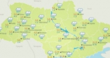 По всей Украине сегодня обещают дожди, на западе с мокрым снегом