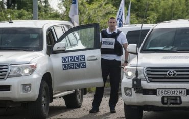 ОБСЕ зафиксировала 40 грузовиков вблизи Донецка