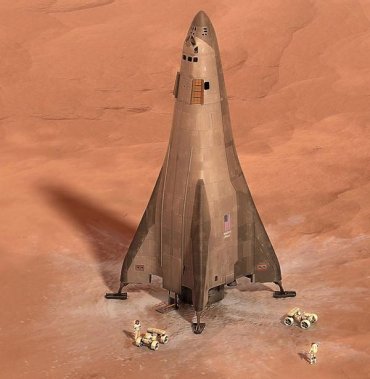 Конкурент Илона Маска хочет создать свой собственный космический корабль для полетов на Марс