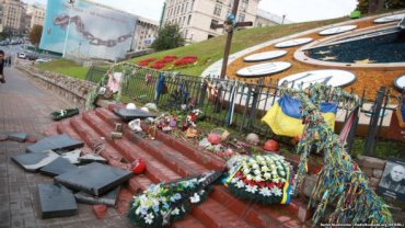 Севастопольца, разбившего памятник Небесной Сотне, суд арестовал на 2 месяца