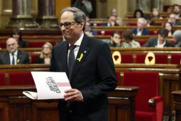 Испания не признала полномочия нового правительства Каталонии