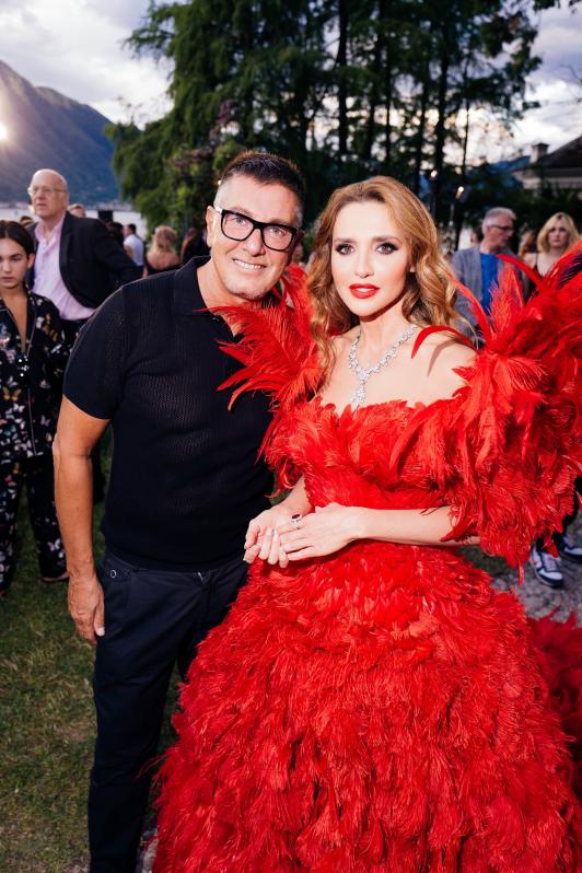 Tatler: Оксана Марченко сумела изумить взыскательную публику на показе Dolce&Gabbana