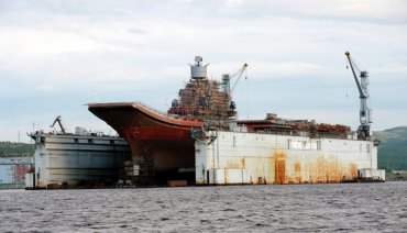 Стала известна причина аварии на плавучем доке «Адмирала Кузнецова»