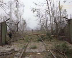 Появились апокалиптичные фото с места взрывов военных складов под Ичней